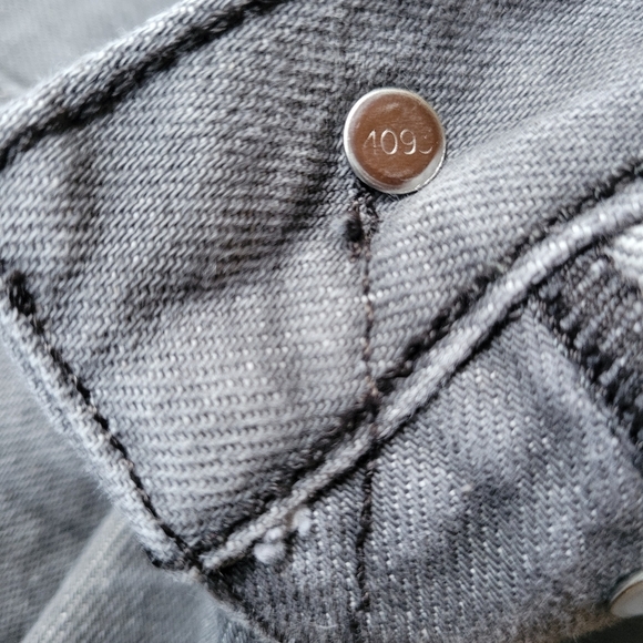 Levi's 501 Men's Gray Vintage Button Fly Jeans Size 38 - Picture 13 of 14